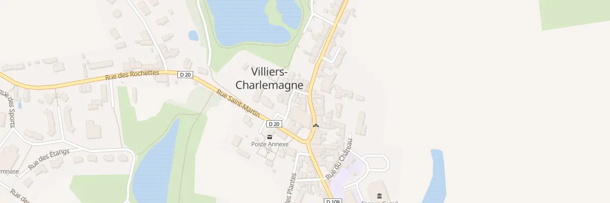 Plan du 5 Rue Charles de Gaulle à Villiers-Charlemagne