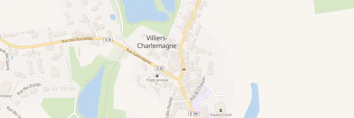 Plan du 1 Rue Charles de Gaulle à Villiers-Charlemagne