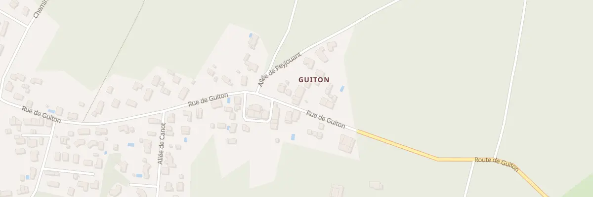 Plan du 515 Rue de Guiton à Arsac