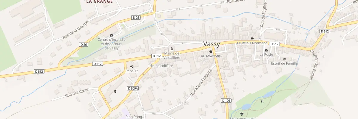 Plan du 17 Pl du Colonel Candau - Vassy à Valdallière