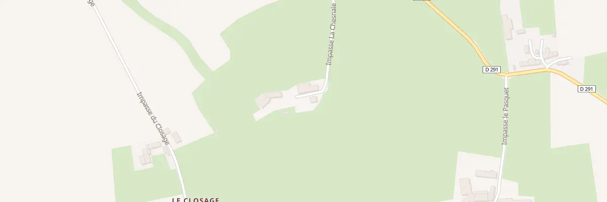 Plan du 1 Imp La Chesnaie Ondefontaine aux Monts d’Aunay