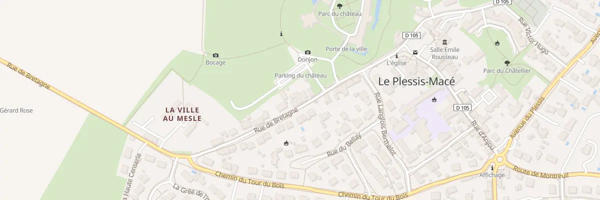 Plan du 4 Rue de Bretagne à Longuenée-en-Anjou
