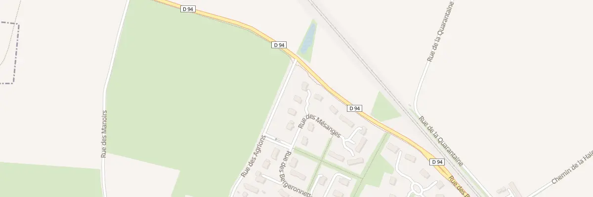 Plan du 3 Rue des Mésanges à Saint-Martin-des-Entrées