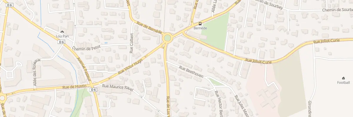 Plan du 3 Rue Beethoven au Haillan