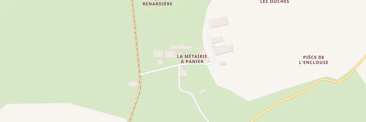Plan du 5005A Metairie A Panier à Puyrolland