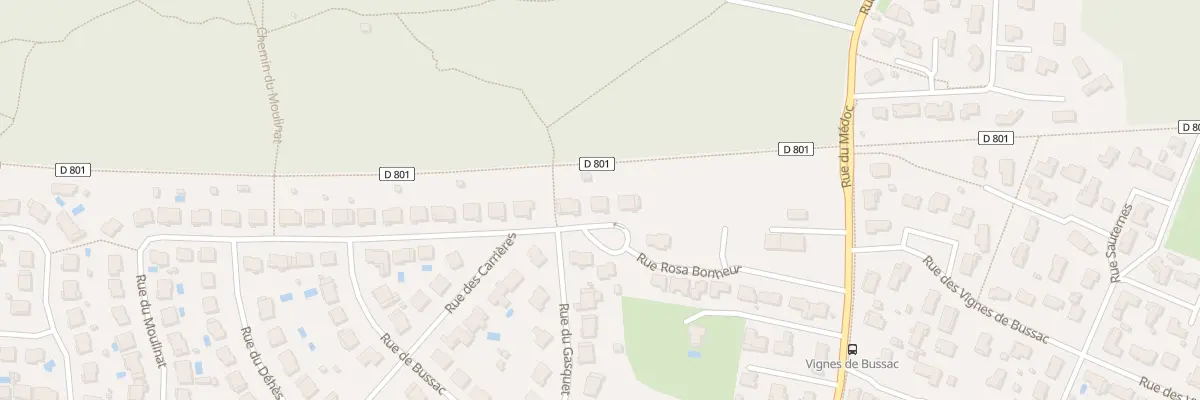 Plan du 4 Rpt du Moulinat au Haillan