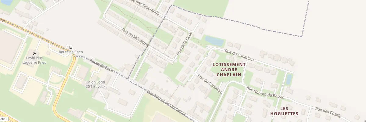 Plan du 18 Rue de la Lieue à Saint-Martin-des-Entrées