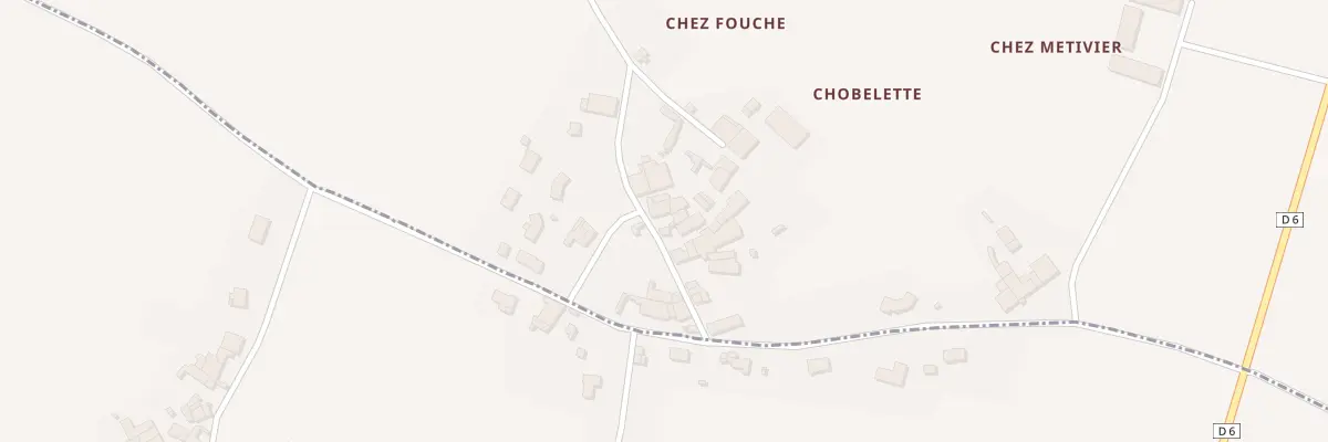 Plan du 5 Rte de Chez Fouché à Saint-Simon-de-Pellouaille