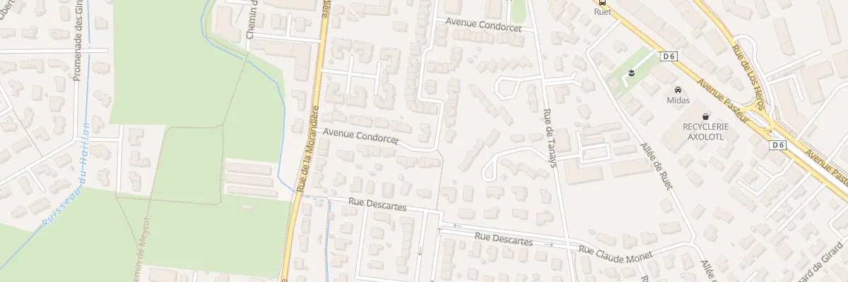 Plan du 51 Av Condorcet au Haillan