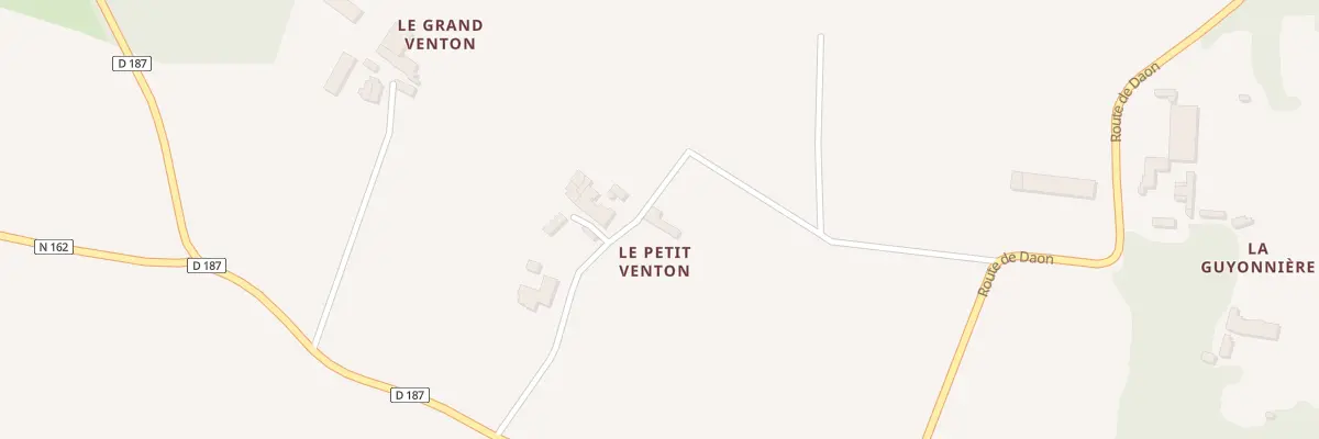 Plan du 8 Le Petit Venton à La Jaille-Yvon