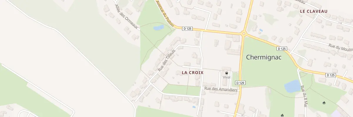 Plan du 31 Rue des Tilleuls à Chermignac