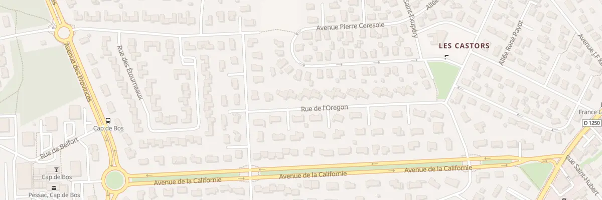 Plan du 26B Rue de l’Orégon à Pessac