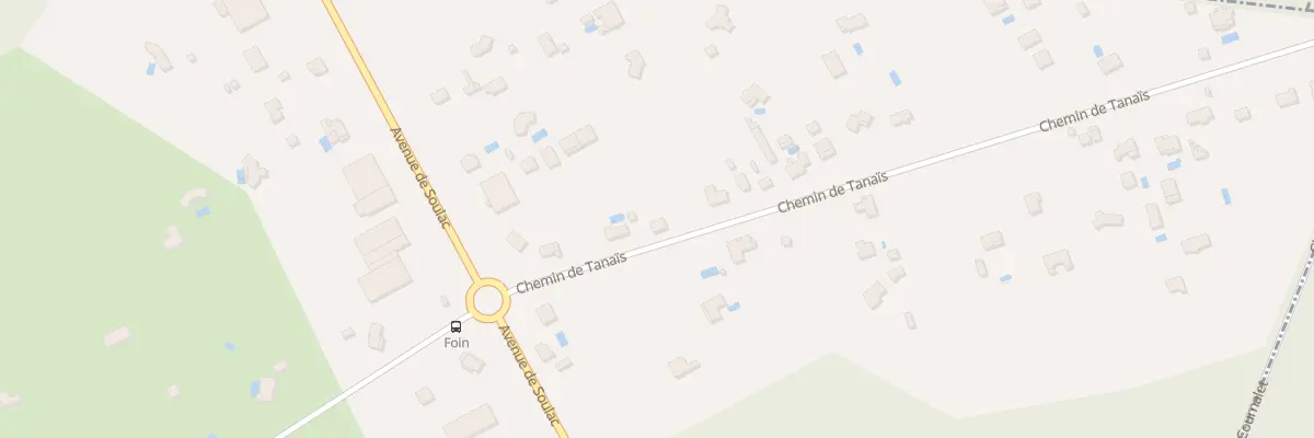 Plan du 7 Che de Tanais au Taillan-Médoc