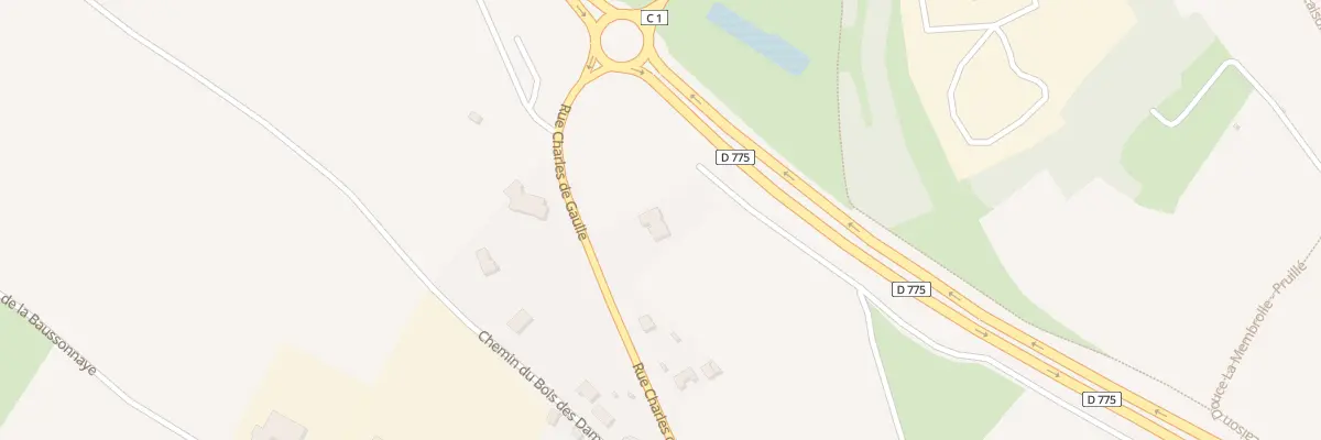 Plan du 38 Le Tertre (Pruillé) à Longuenée-en-Anjou