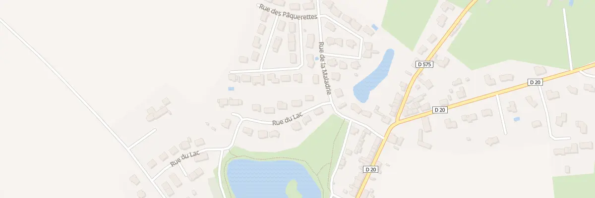 Plan du 8 Rue du Lac à Villiers-Charlemagne