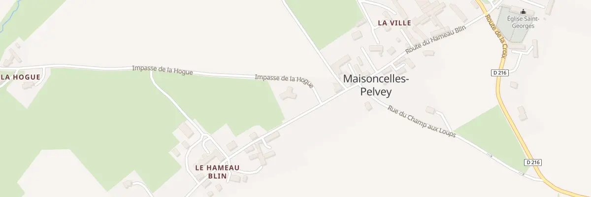Plan du 81 Imp de la Hogue à Maisoncelles-Pelvey