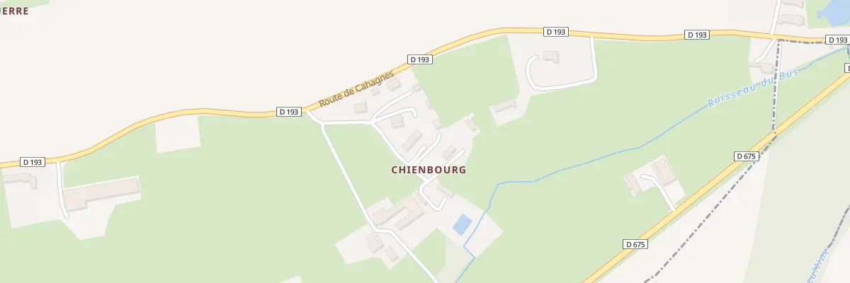 Plan du 9 Imp du Chienbourg à Tracy-Bocage