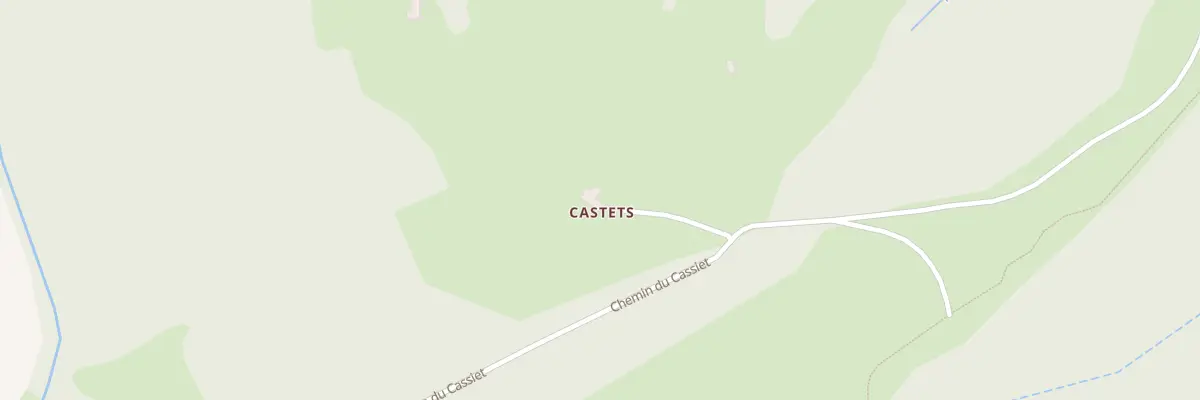 Plan du 9132 Che du Cassiet - Ance à Ance Féas
