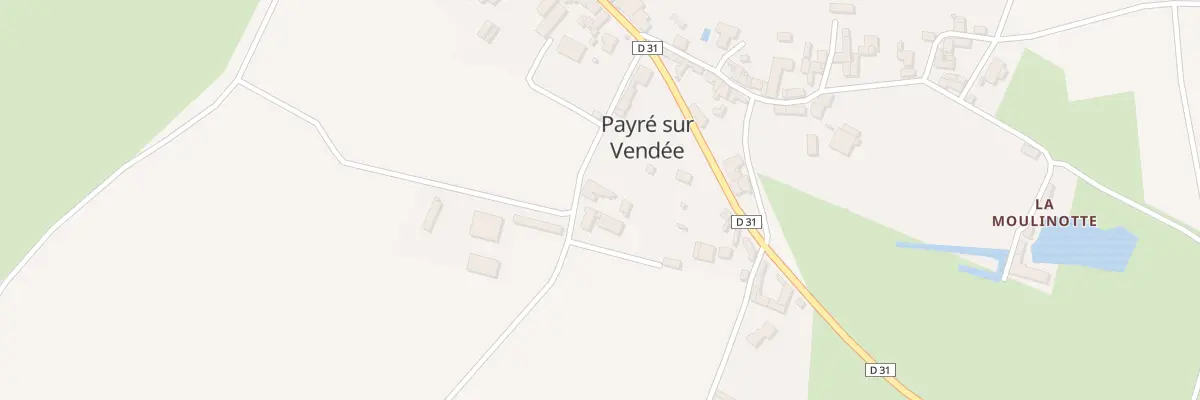 Plan du 5 Rue du chêne vert à Foussais-Payré