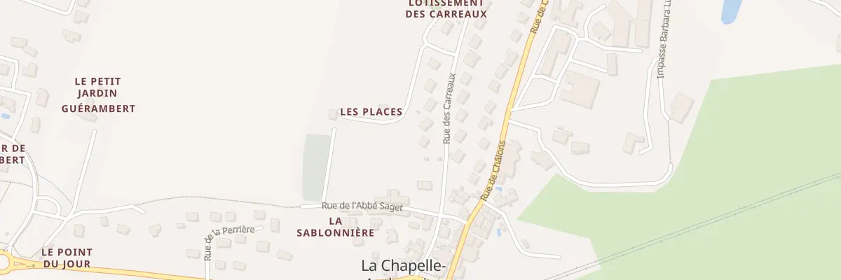 Plan du 1 Rue des Carreaux à La Chapelle-Anthenaise