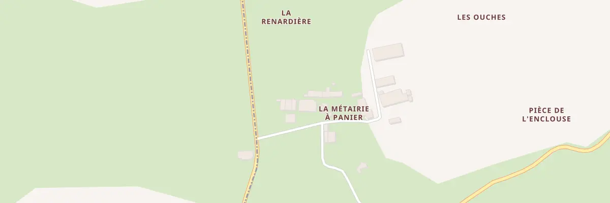 Plan du 5003 Metairie A Panier à Puyrolland