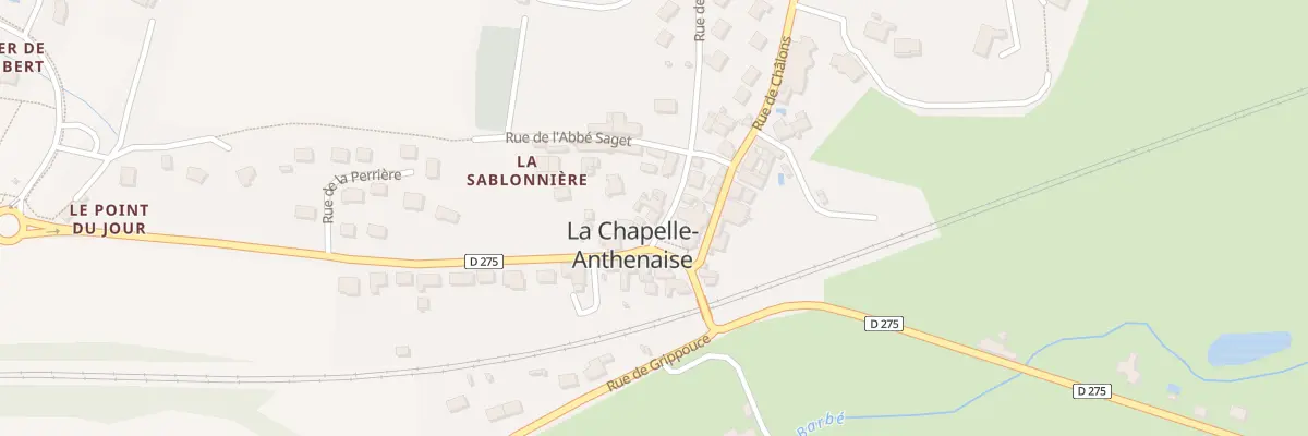Plan du 3 Pl de l’Église à La Chapelle-Anthenaise