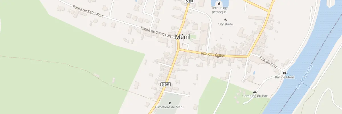 Plan du 4 Rte de la Jaille Yvon à Ménil