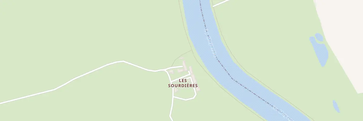 Plan du 1 Les Sourdieres à Ménil