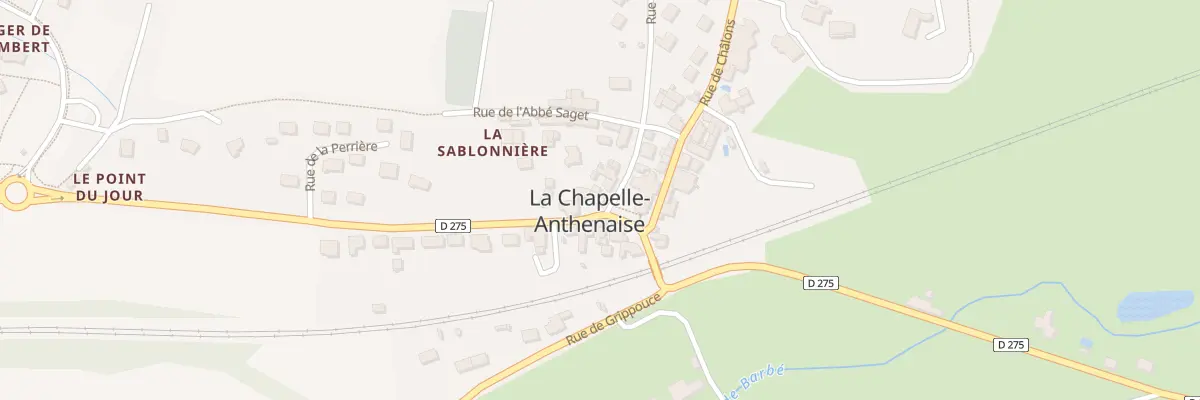 Plan du 1A Pl de l’Église à La Chapelle-Anthenaise