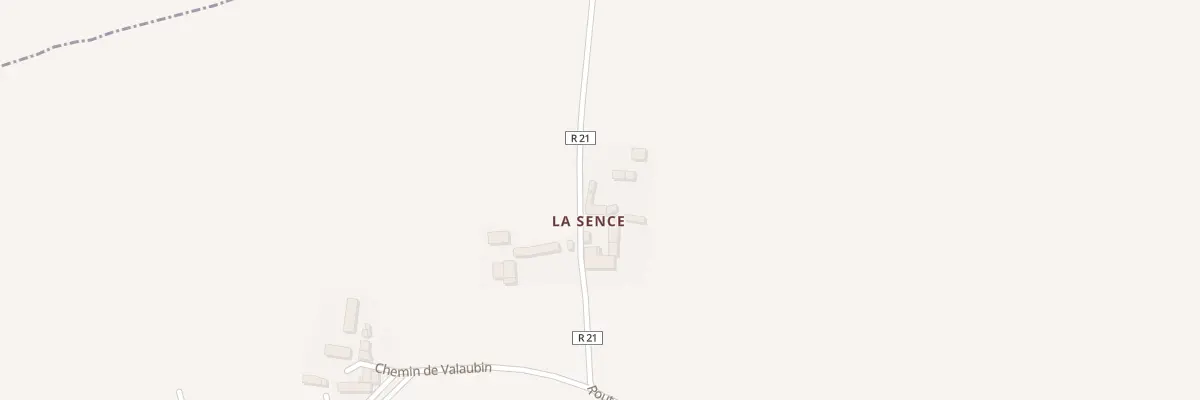 Plan du 5032 La Sence à Soucé