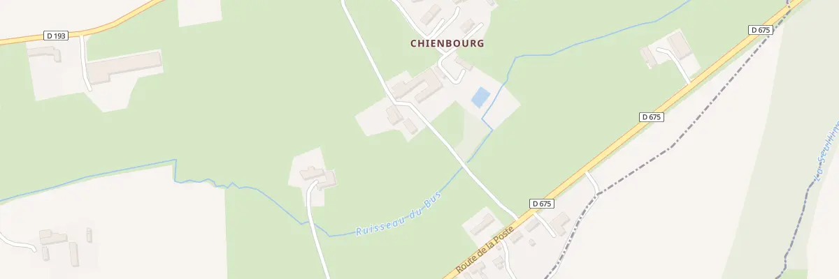 Plan du 1 La Poste à Tracy-Bocage