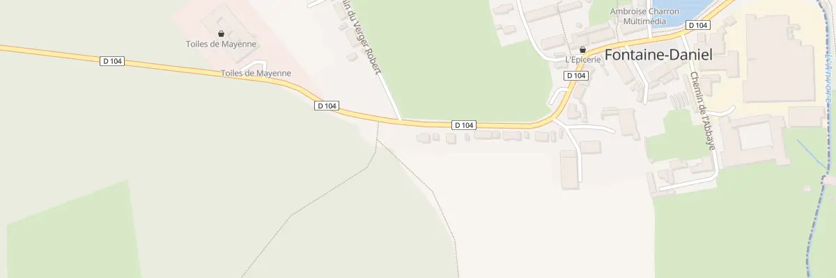 Plan du 2 Rue des Tisserands à Saint-Georges-Buttavent