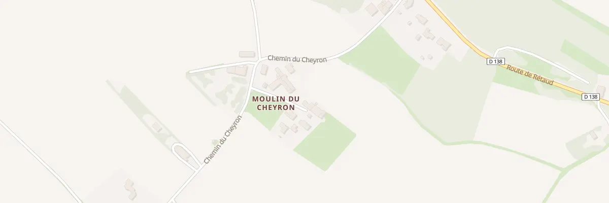 Plan du 5 Imp du Cheron à Thénac
