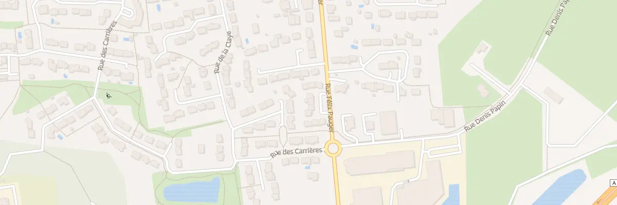 Plan du 28 Rue Félix Pauger à Saint-Lambert-la-Potherie