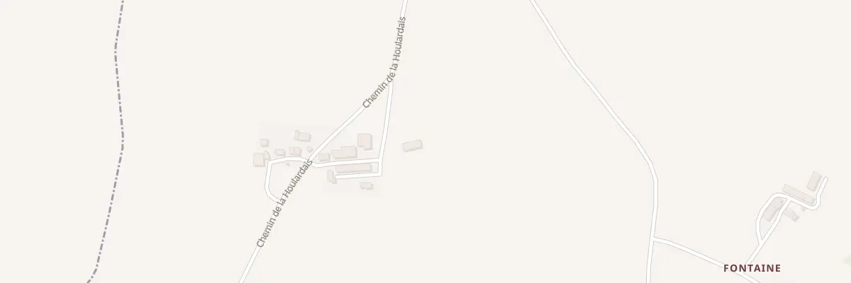 Plan du 5089 La Moussardais à Soucé