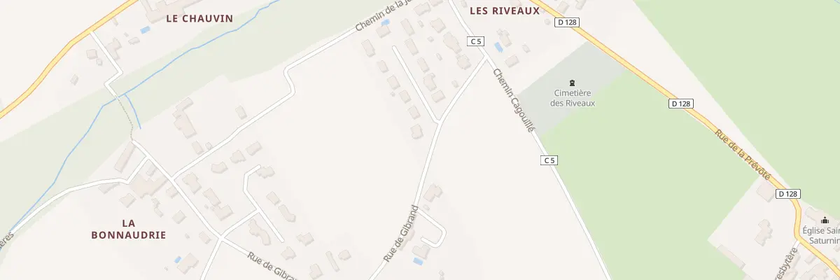 Plan du 1 Rue des Champs de Gibrand à Port-d’Envaux