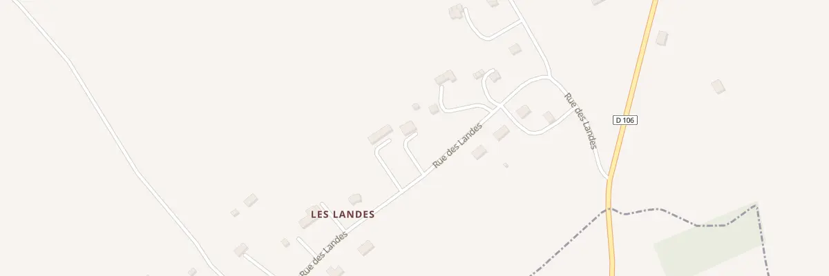 Plan du 8 Rue des Landes - Vassy à Valdallière
