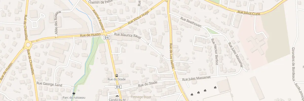 Plan du 3B Rue Maurice Ravel au Haillan