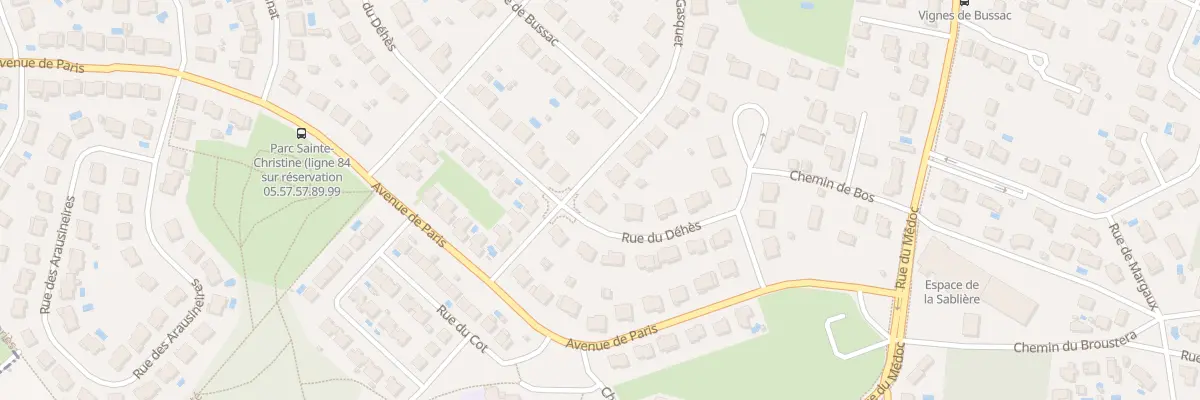 Plan du 15 Rue du Dehès au Haillan
