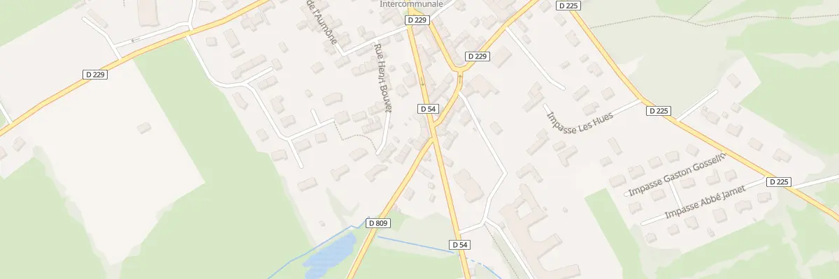 Plan du 2 Rue de Larchamp à Chanu