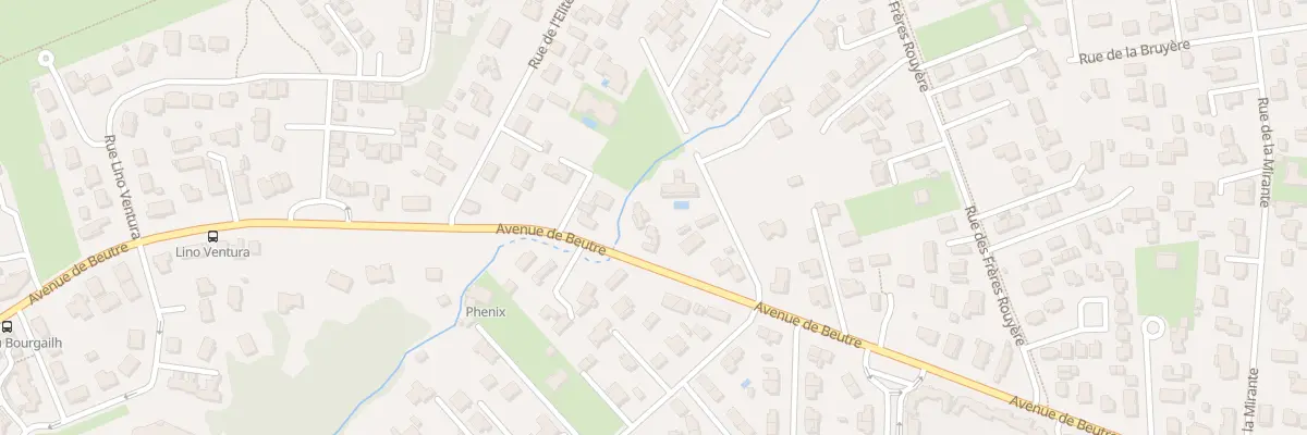 Plan du 78T Av de Beutre à Pessac