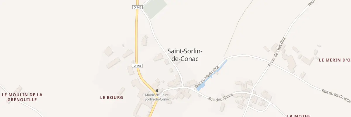 Plan du 10 Rue du 19 Mars 1962 à Saint-Sorlin-de-Conac