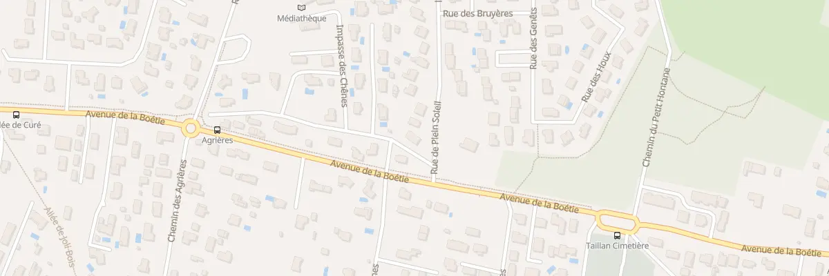 Plan du 1 Rue de Plein Soleil au Taillan-Médoc