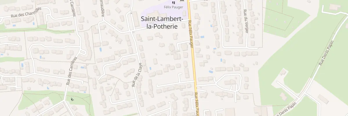 Plan du 18B Rue Félix Pauger à Saint-Lambert-la-Potherie