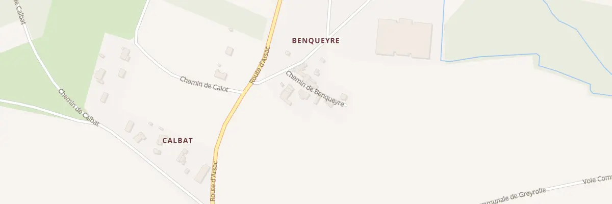 Plan du 18 Che de Benqueyre à Margaux-Cantenac