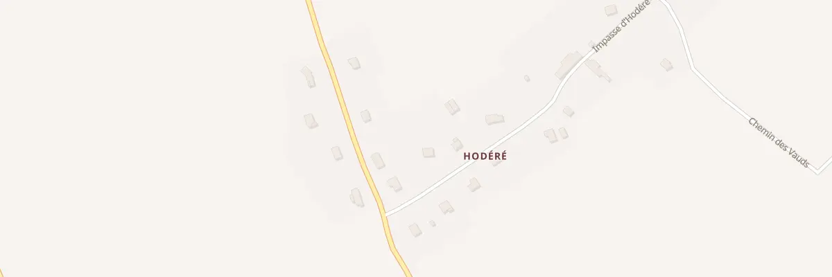 Plan du 26 Hameau d’Hodéré à Longuenée-en-Anjou