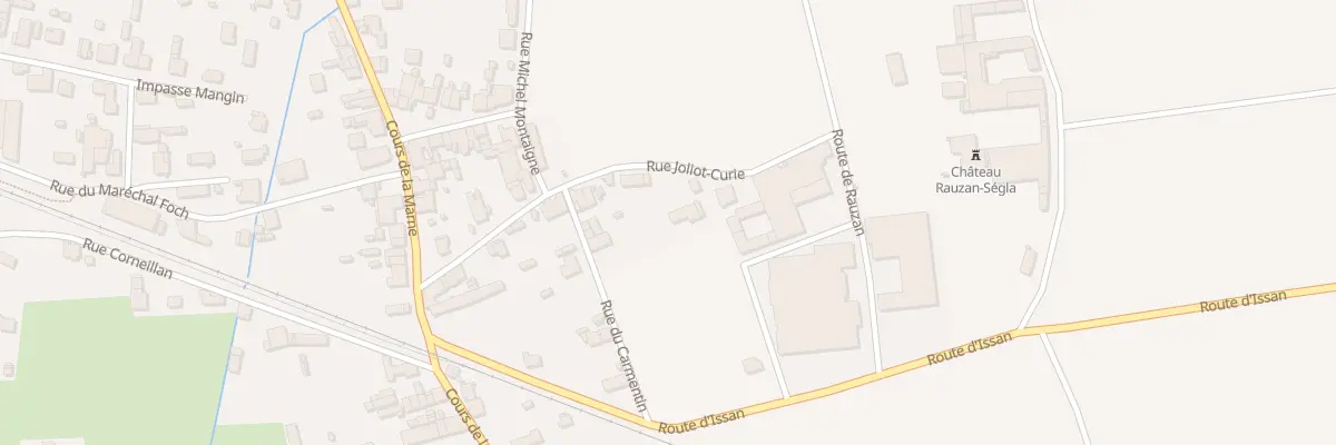 Plan du 17 Rue Joliot Curie à Margaux-Cantenac