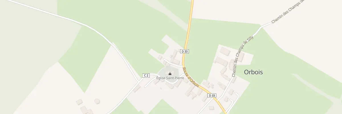 Plan du 34 Imp de la Haubree - Orbois à Aurseulles