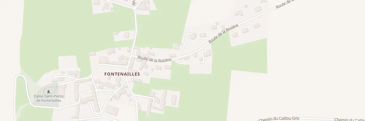 Plan du 8 Rte de la Rosière à Longues-sur-Mer