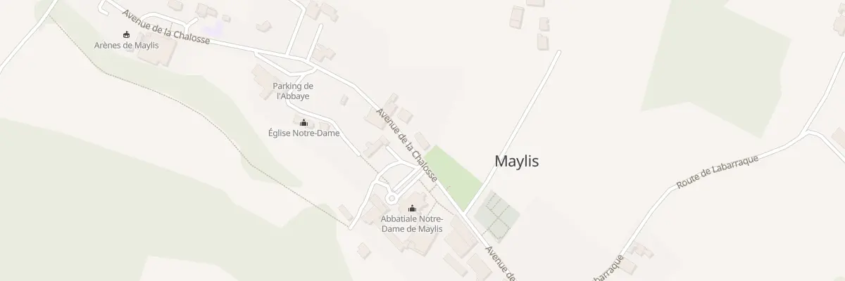 Plan du 498 Av de la Chalosse à Maylis